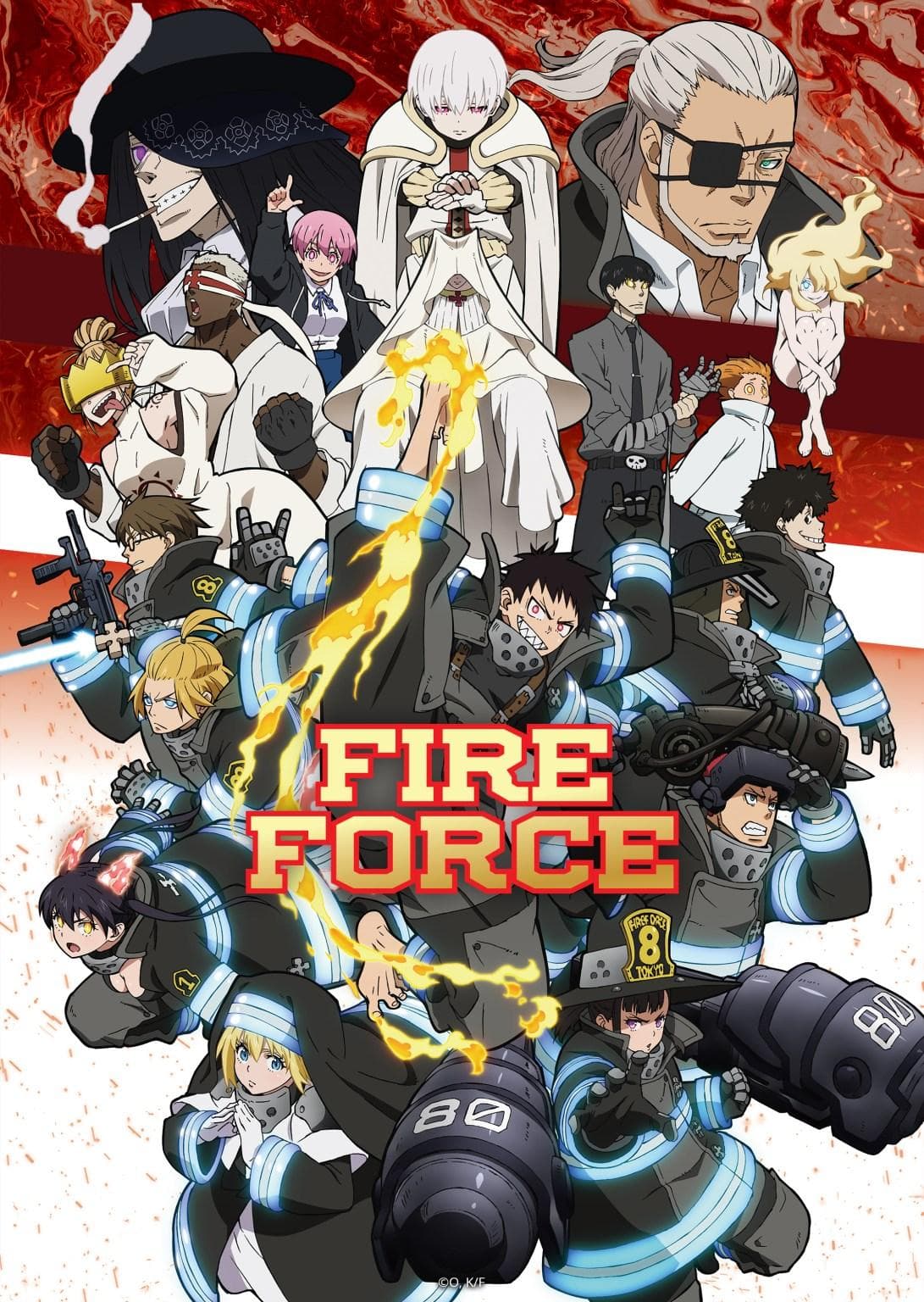 Fire Force [ترجمة عربية] S1-S3