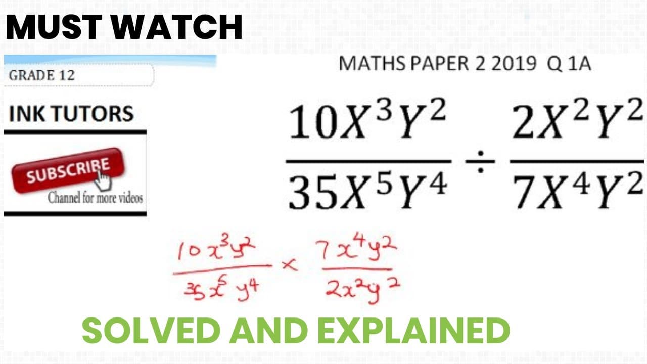 ECZ MATHS GRADE 12