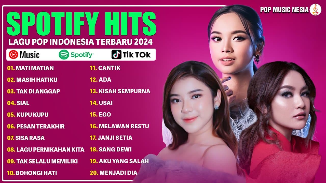 Mahalini, Tiara Andini & Lyodra Full Album Viral 2024 | Lagu Pop Indonesia Terbaru 2024