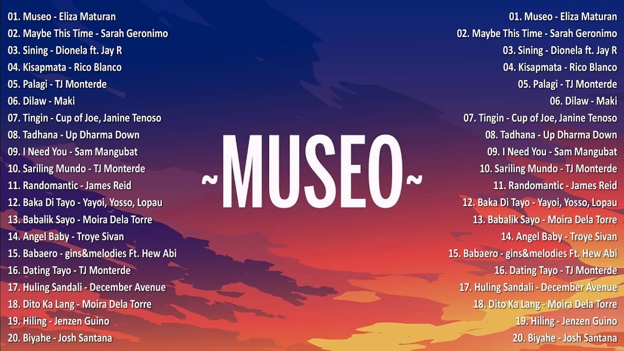 Eliza Maturan - Museođź’— Best OPM Tagalog Love Songs - NEW OPM Trending 2024 Playlist