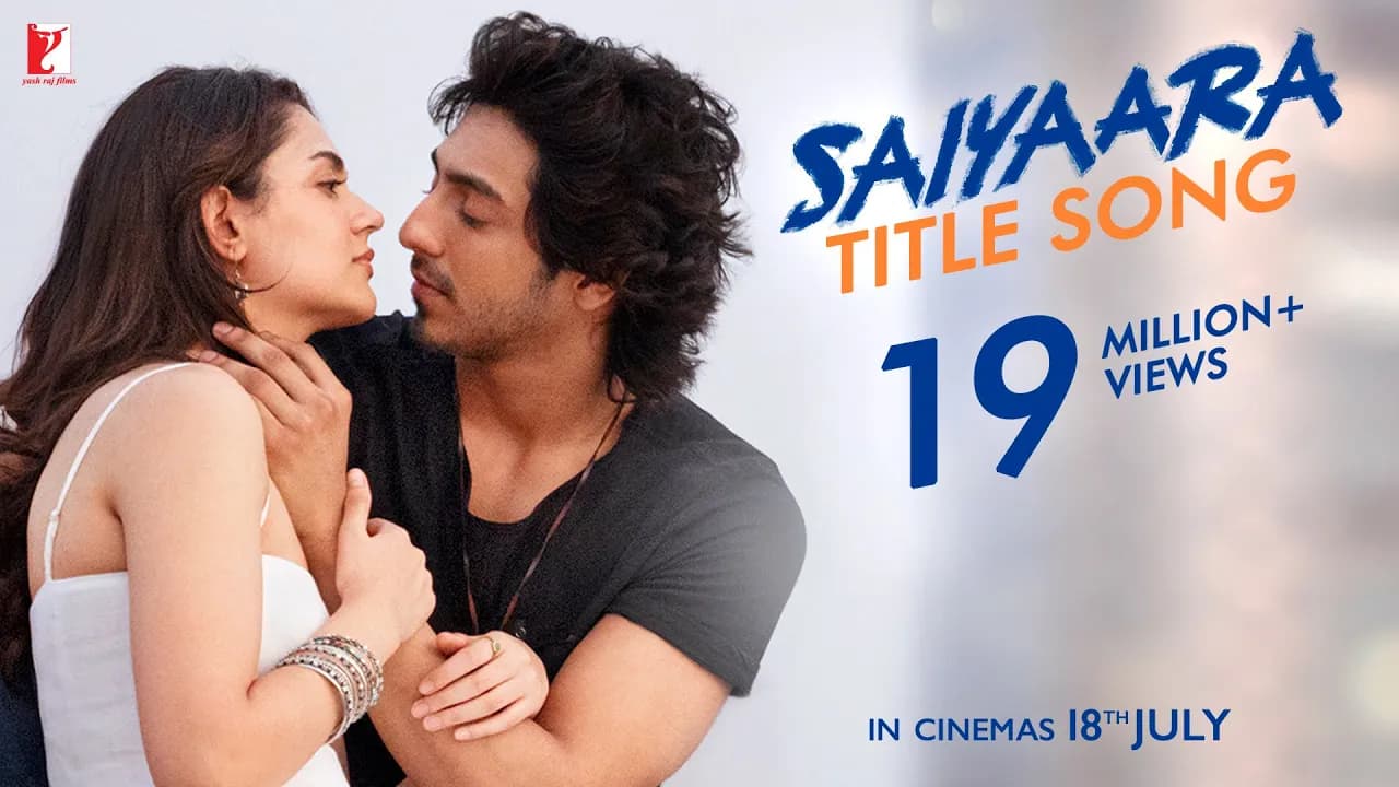 Saiyaara Title Song | Ahaan Panday, Aneet Padda | Tanishk Bagchi, Faheem A, Arslan N | Irshad Kamil