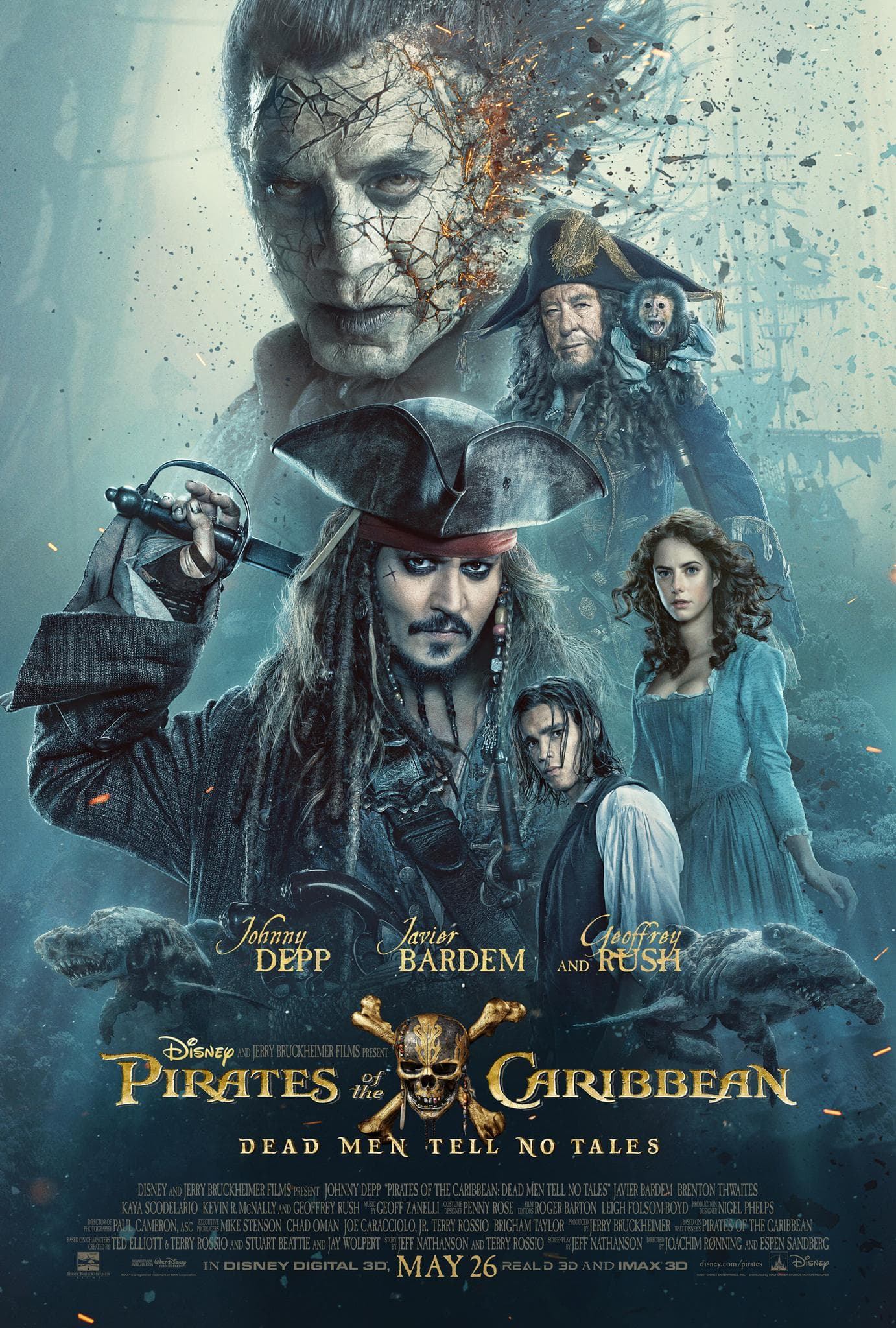 Pirates of the Caribbean: Dead Men Tell No Tales [Kurdish]