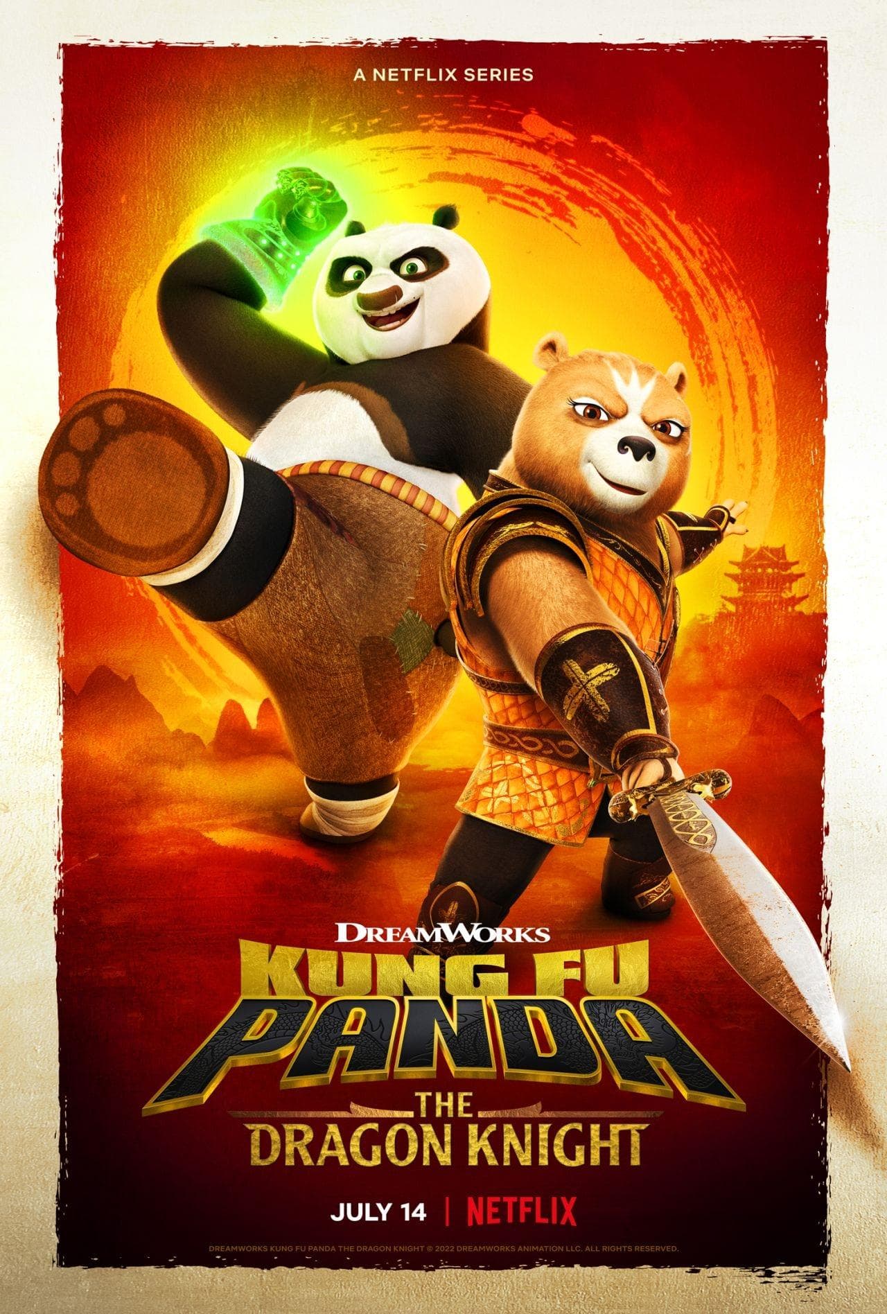 Kung Fu Panda: The Dragon Knight [Kurdish] S1-S2