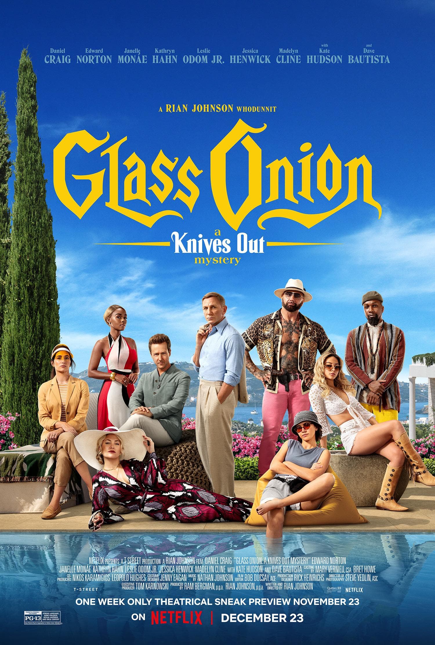 Glass Onion: A Knives Out Mystery [Russian]