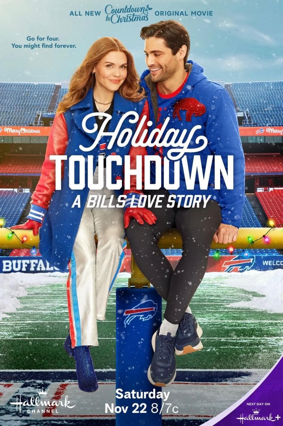 Holiday Touchdown: A Bills Love Story [Indonesian]