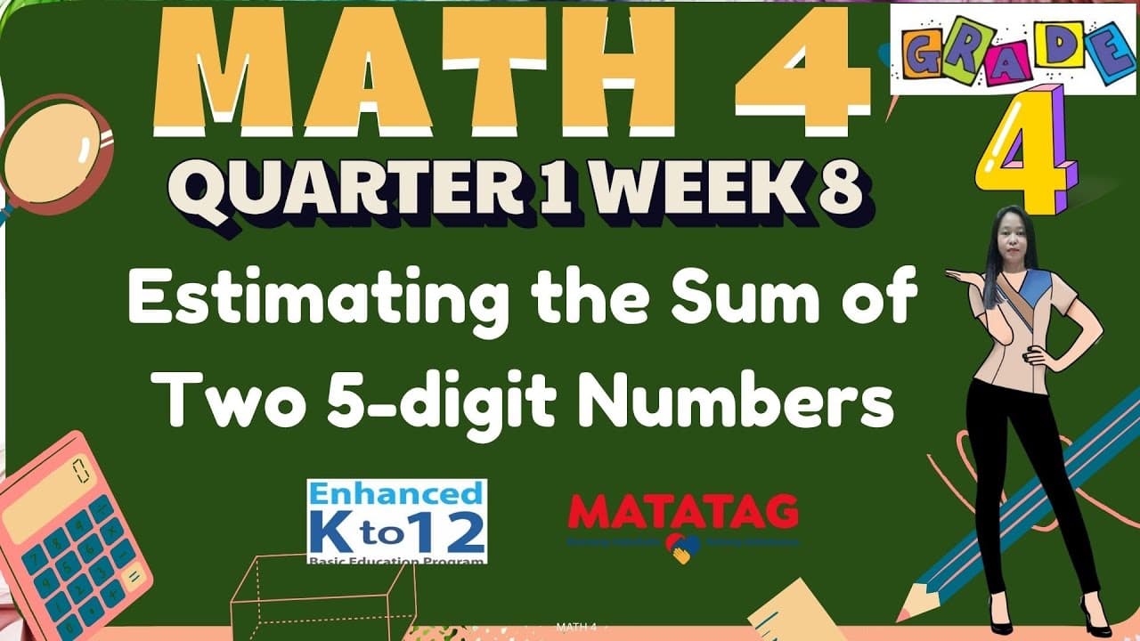 GRADE 4 MATHEMATICS 4 QUARTER 1 ENHANCE K-12