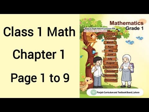 Class 1 Mathematics