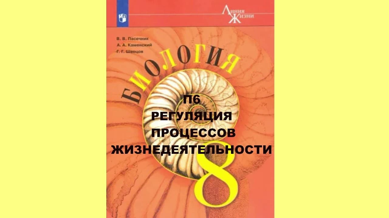 БИОЛОГИЯ 8 КЛАСС. АУДИОУЧЕБНИК