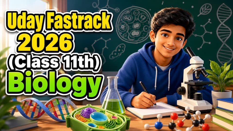 Uday Fastrack 2026 (Class 11th) Biology