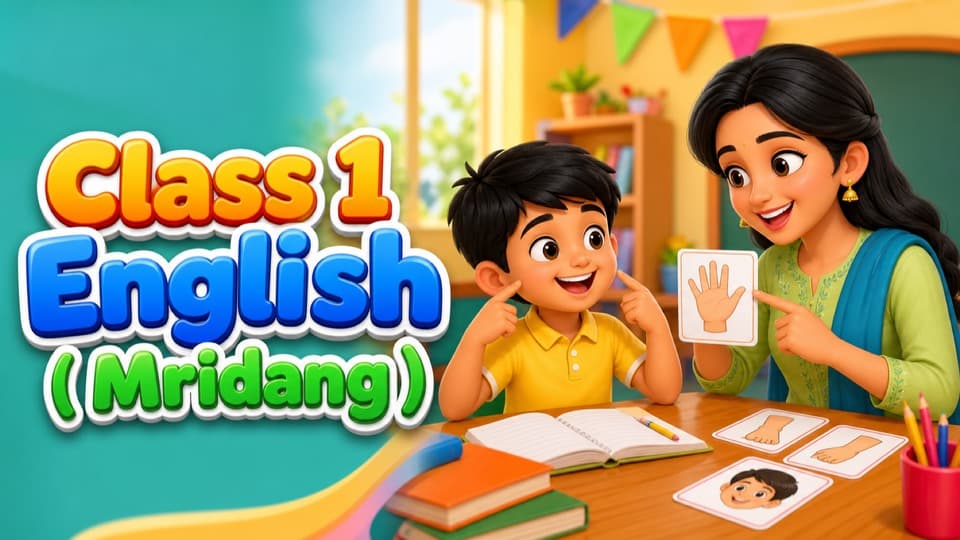 Class 1 English ( Mridang )