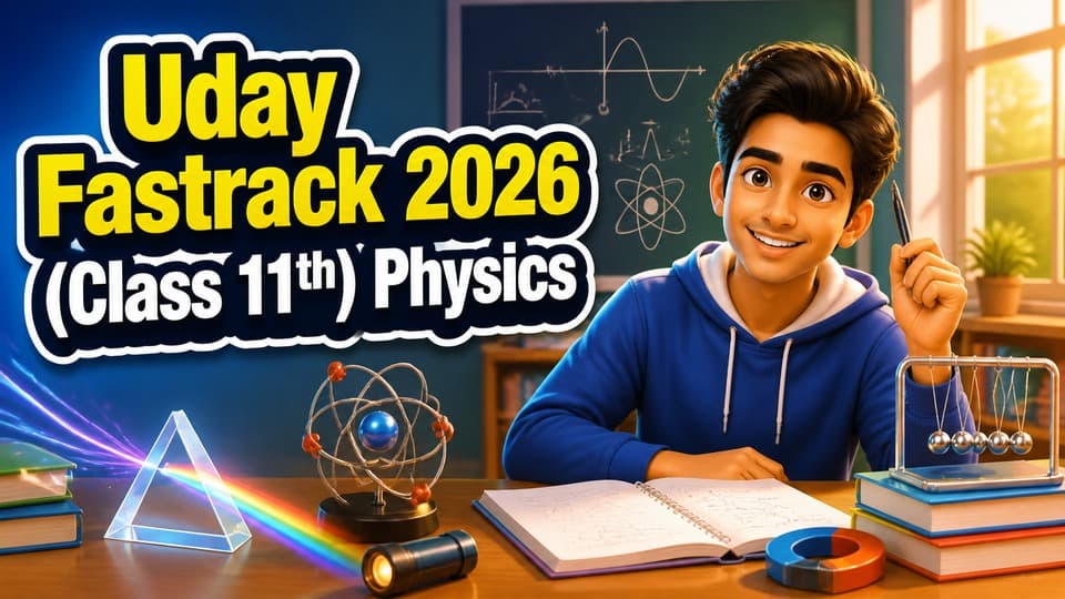Uday Fastrack 2026 (Class 11th) Physics