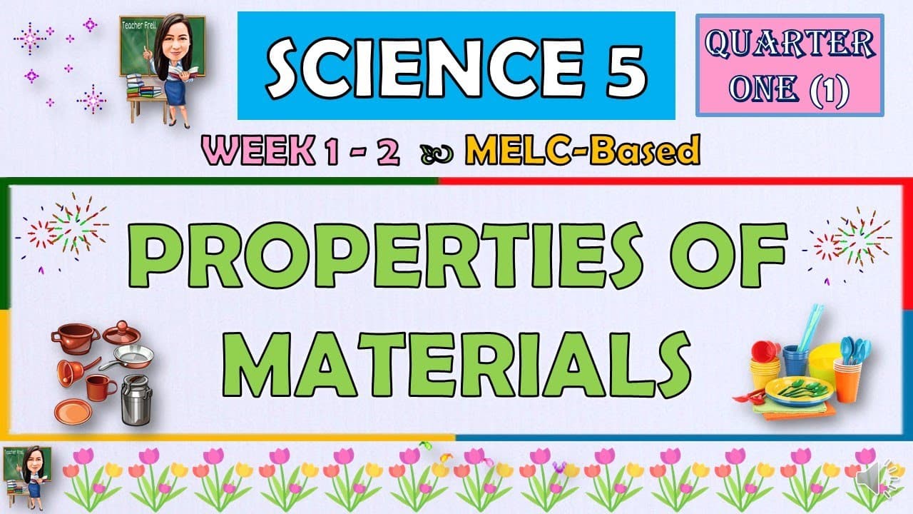 SCIENCE 5 - QUARTER 1