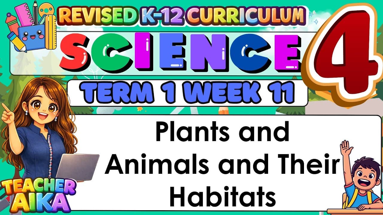 TERM 1 SCIENCE 4  GRADE 4 REVISED K-12 CURRICULUM 2026 VERSION 1
