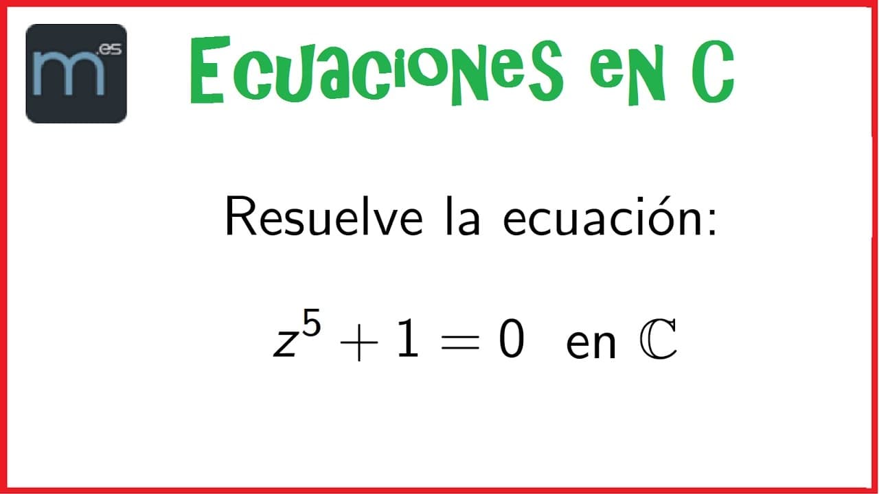 Ecuaciones en C