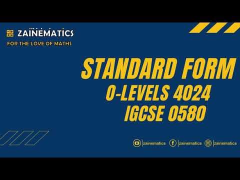 O LEVELS MATHS