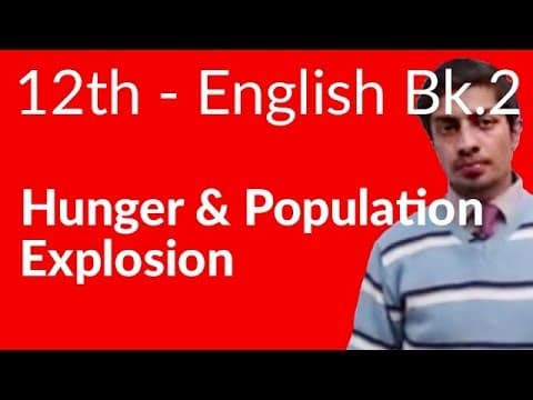 12th Class English Book 2, Chapter 9