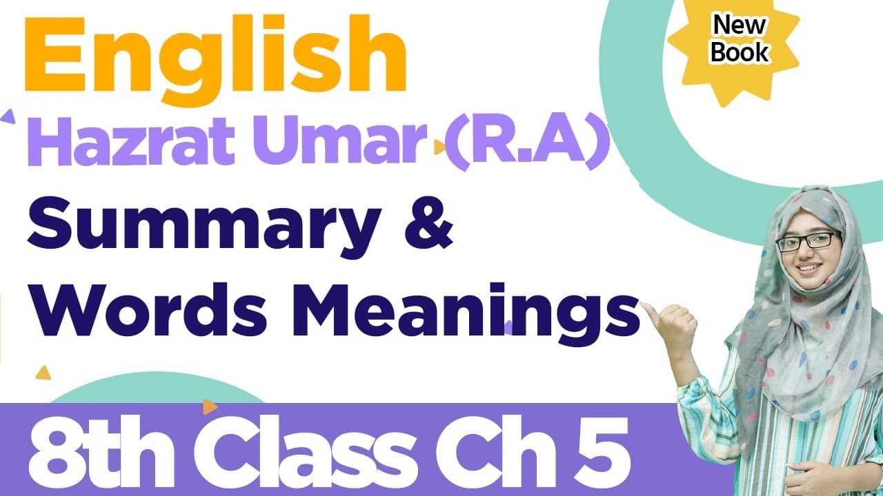 8th Class English | Chapter 5  | Words Meaning | Class 8 English Chapter 5 Summary |