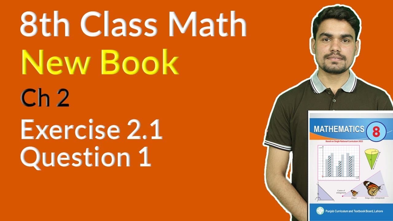 Class 8 Math Chapter 2 - Exercise 2.1 Question 1 - 8th Class Maths Chapter 2
