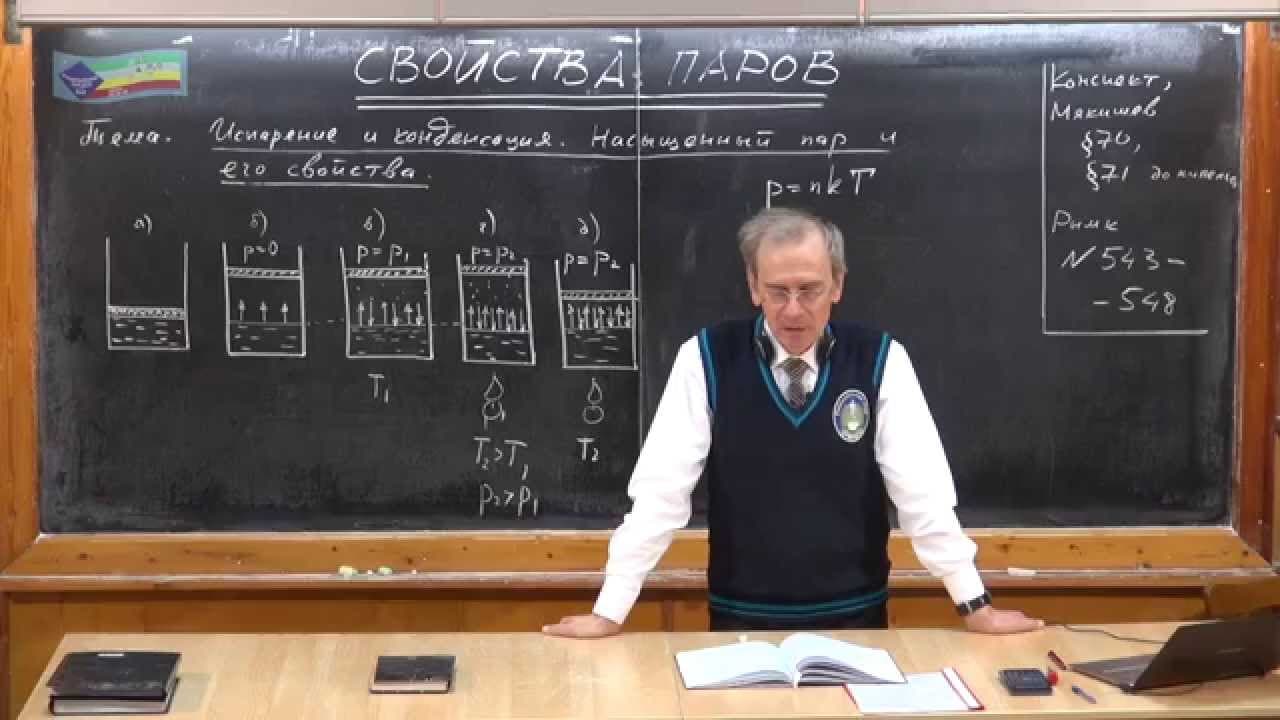 Свойства паров