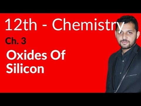 12th Class Chemistry Chapter 3