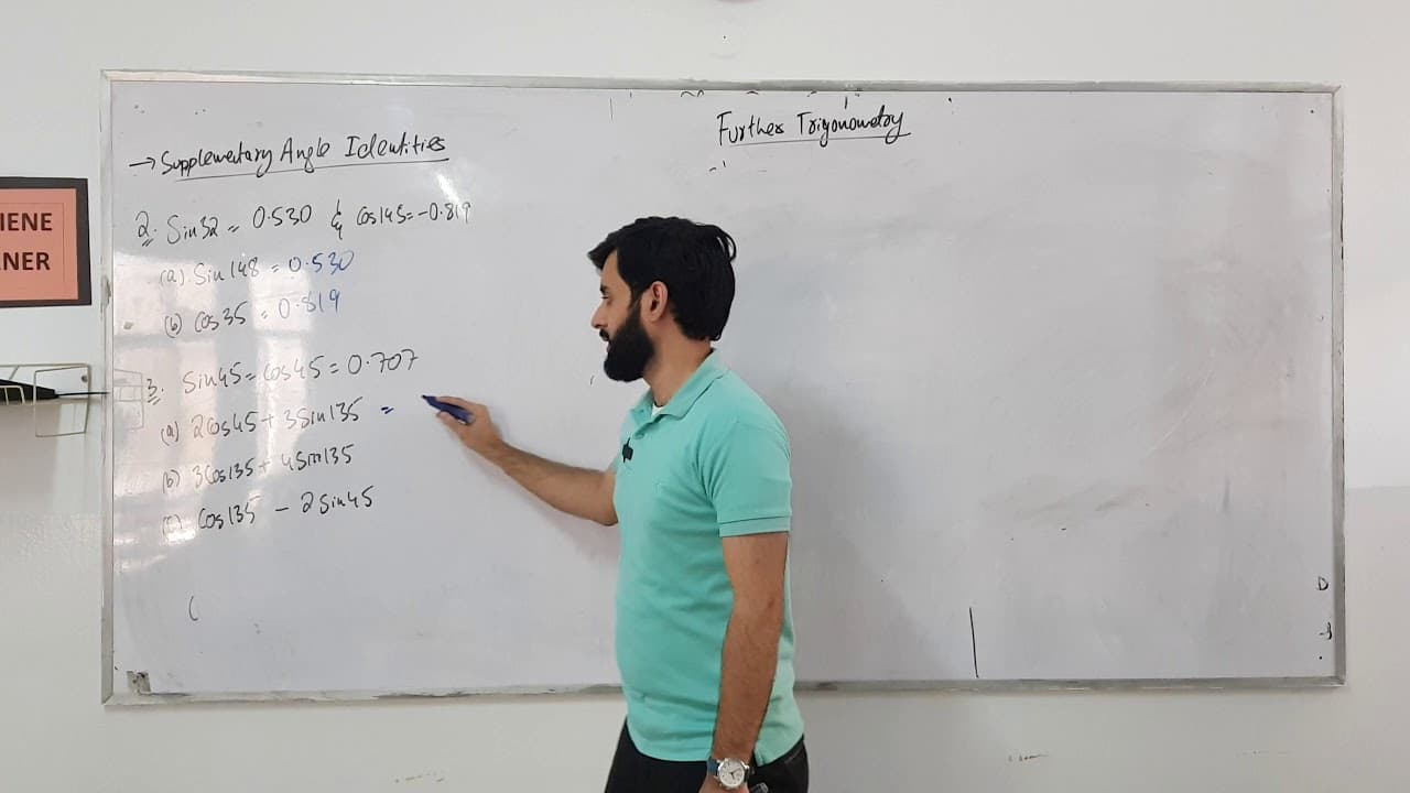 Further Trigonometry and Bearings