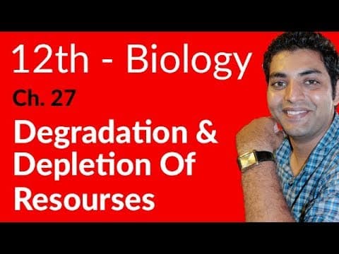 12th Class Biology Chapter 27 Man and his Environment